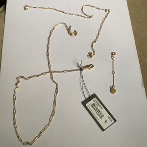 All Saints chain link necklace